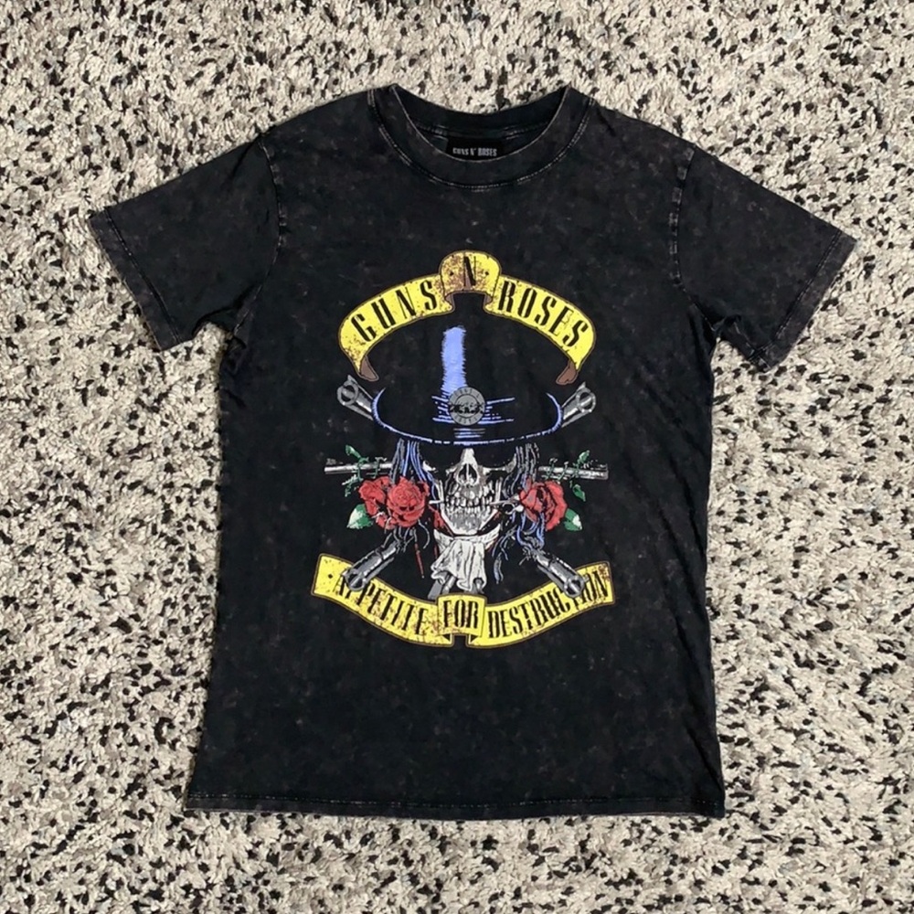 Guns N Roses Appetite For Destruction Tee Shirt Cotton On Classic Short Sleeve S